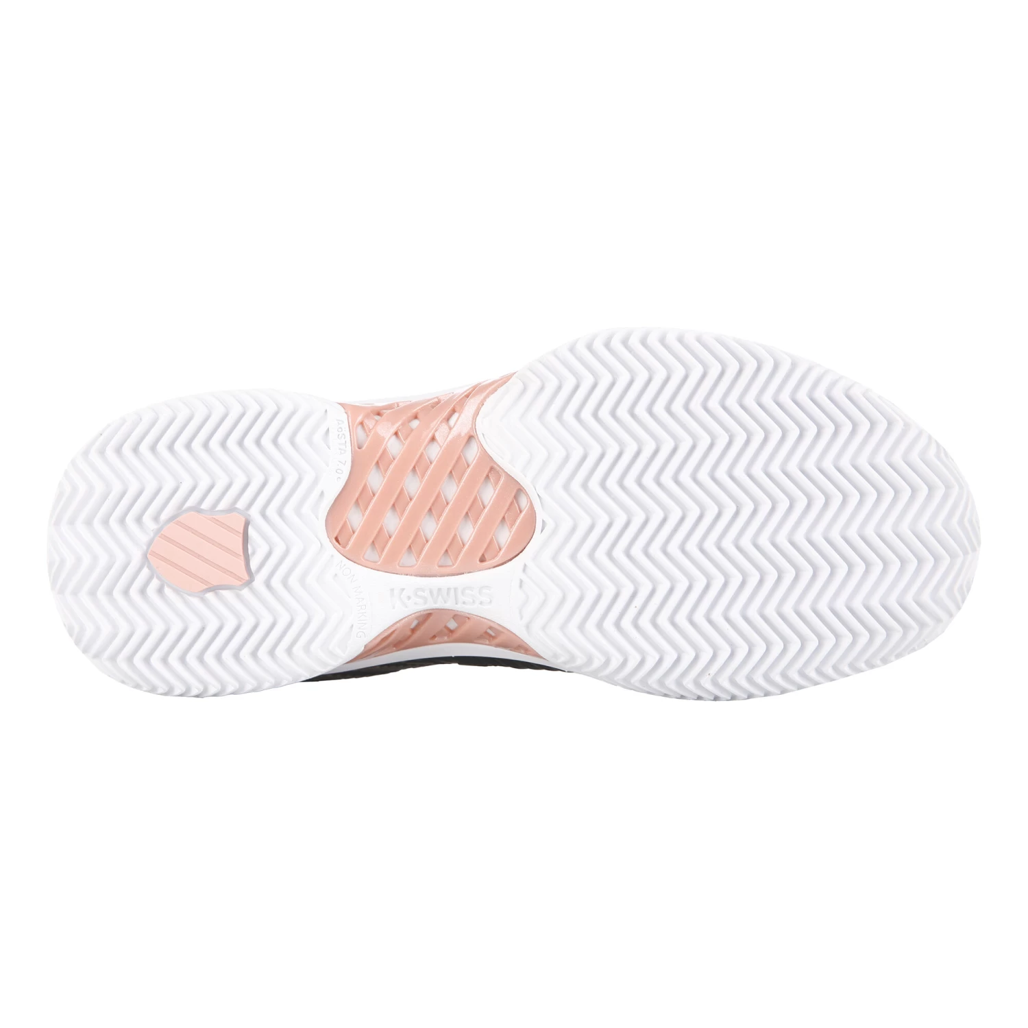 K-Swiss Hypercourt Express 2 Sandplatzschuh Damen - Schwarz, Gold 6 K-Swiss Hypercourt Express 2 Sandplatzschuh Damen - Schwarz, Gold – Bild 4