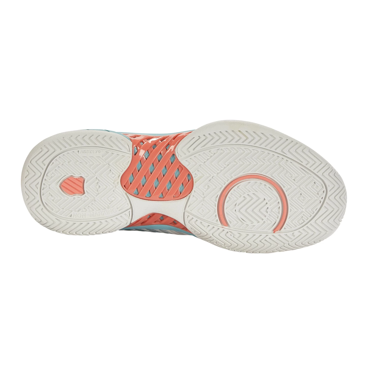 K-Swiss Express Light 3 AC Allcourtschuh Damen - Weiß, Mint 6 K-Swiss Express Light 3 AC Allcourtschuh Damen - Weiß, Mint – Bild 4