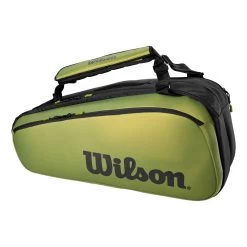 Wilson Blade Super Tour Schlägertasche 9er - Grün, Schwarz -Tennisausrüstungs Geschäft 0225700000 0 1