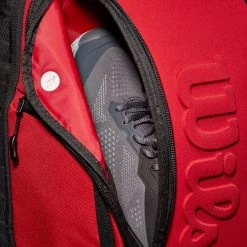 Wilson Clash Super Tour Rucksack - Rot 23 Wilson Clash Super Tour Rucksack - Rot -Tennisausrüstungs Geschäft 0227800000 16