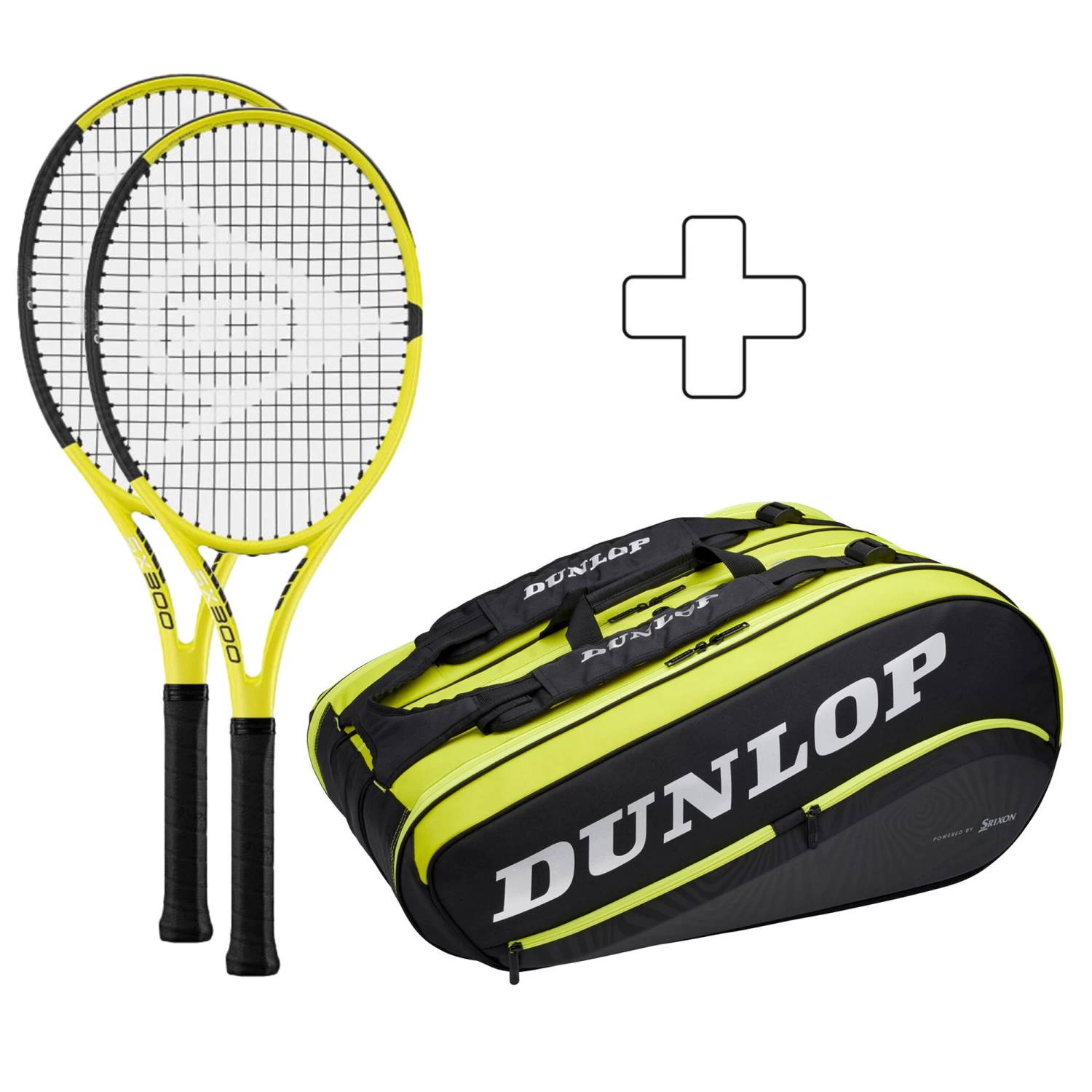 Dunlop 2x SX 300 Plus Schlägertasche 3 Dunlop 2x SX 300 Plus Schlägertasche