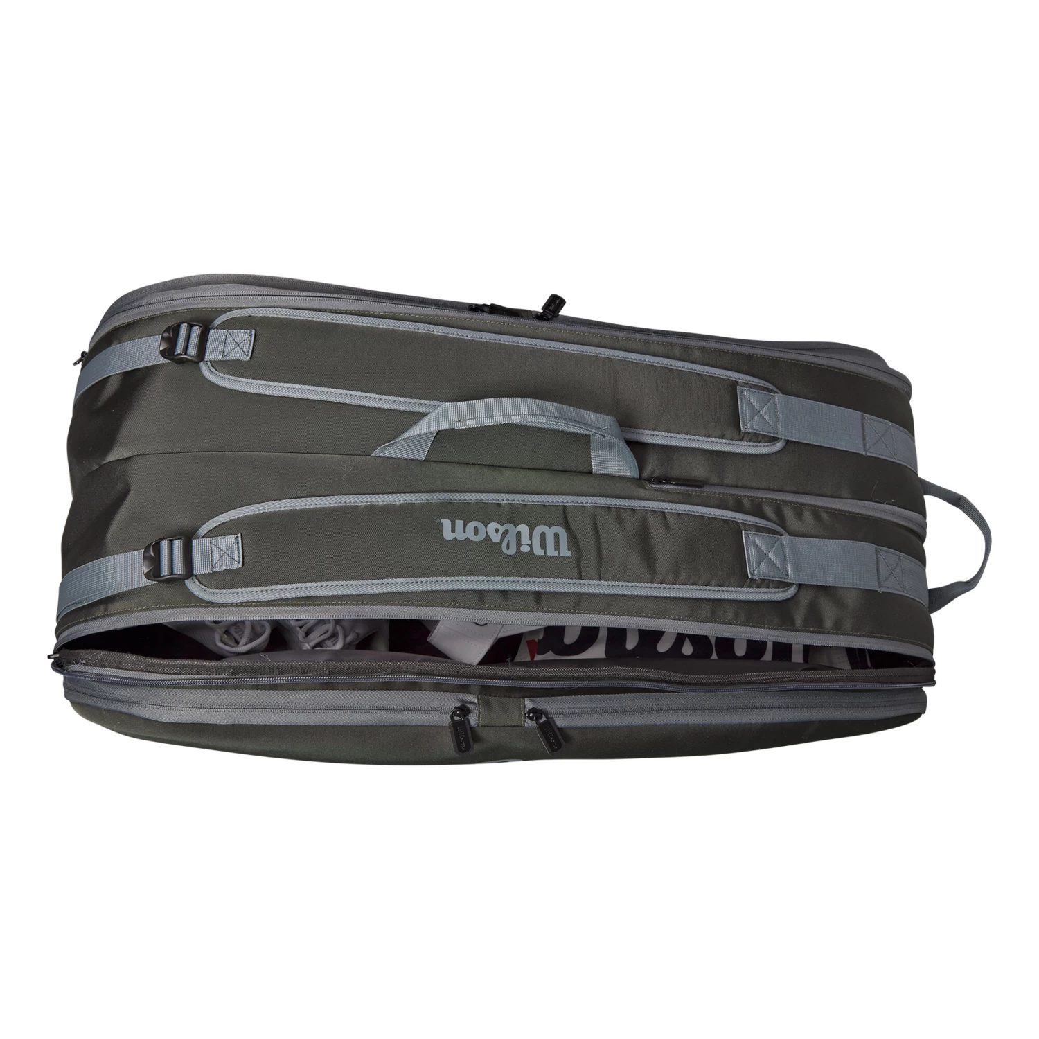 Wilson Tour Schlägertasche 12er - Dunkelgrün 3 Wilson Tour Schlägertasche 12er - Dunkelgrün