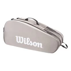 Wilson Tour Schlägertasche 6er - Grau 11 Wilson Tour Schlägertasche 6er - Grau -Tennisausrüstungs Geschäft 0235400000 000