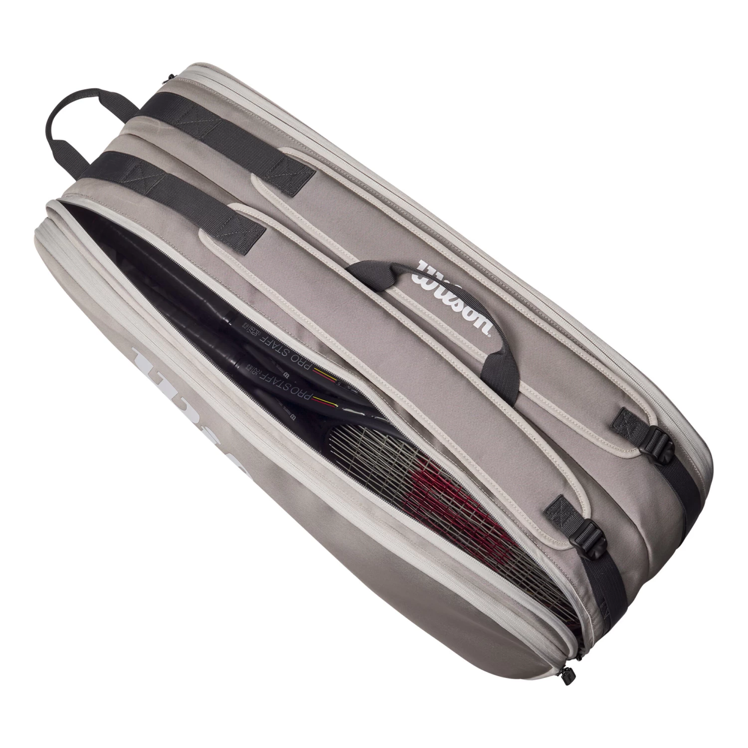 Wilson Tour Schlägertasche 6er - Grau 4 Wilson Tour Schlägertasche 6er - Grau – Bild 2