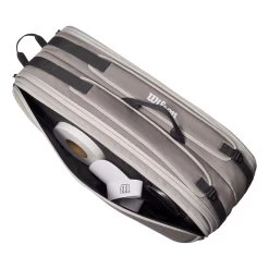 Wilson Tour Schlägertasche 6er - Grau 9 Wilson Tour Schlägertasche 6er - Grau -Tennisausrüstungs Geschäft 0235400000 11