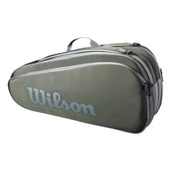 Wilson Tour Schlägertasche 6er - Dunkelgrün 12 Wilson Tour Schlägertasche 6er - Dunkelgrün -Tennisausrüstungs Geschäft 0235500000 0 1