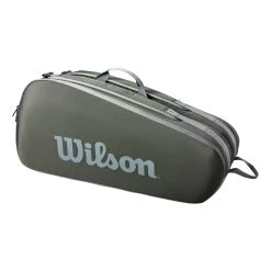 Wilson Tour Schlägertasche 6er - Dunkelgrün 10 Wilson Tour Schlägertasche 6er - Dunkelgrün -Tennisausrüstungs Geschäft 0235500000 0 3