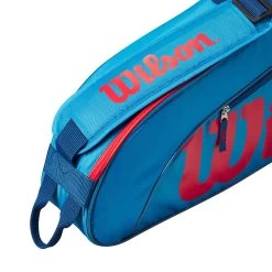 Wilson Junior Schlägertasche 3er - Blau, Orange -Tennisausrüstungs Geschäft 0236700000 13