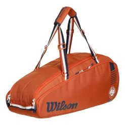 Wilson Roland Garros Team Schlägertasche 6er - Orange -Tennisausrüstungs Geschäft 0237300000 0 1