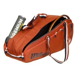 Wilson Roland Garros Team Schlägertasche 6er - Orange -Tennisausrüstungs Geschäft 0237300000 10