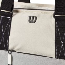 Wilson Women's Tote Sporttasche - Grau, Blau -Tennisausrüstungs Geschäft 0238400000 16