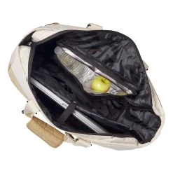 Wilson Women's Tote Sporttasche - Weiß, Khaki -Tennisausrüstungs Geschäft 0238500000 16