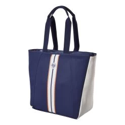 Wilson Roland Garros Premium Tote Sporttasche - Dunkelblau, Creme -Tennisausrüstungs Geschäft 0238700000 000
