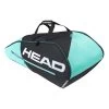 Head Tour Team 9R Schlägertasche - Schwarz, Mint -Tennisausrüstungs Geschäft 0240700000 000