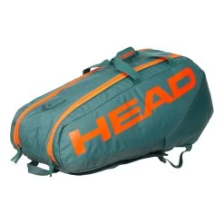 Head Pro Racquet Bag L Schlägertasche - Grün, Orange -Tennisausrüstungs Geschäft 0247000000 000