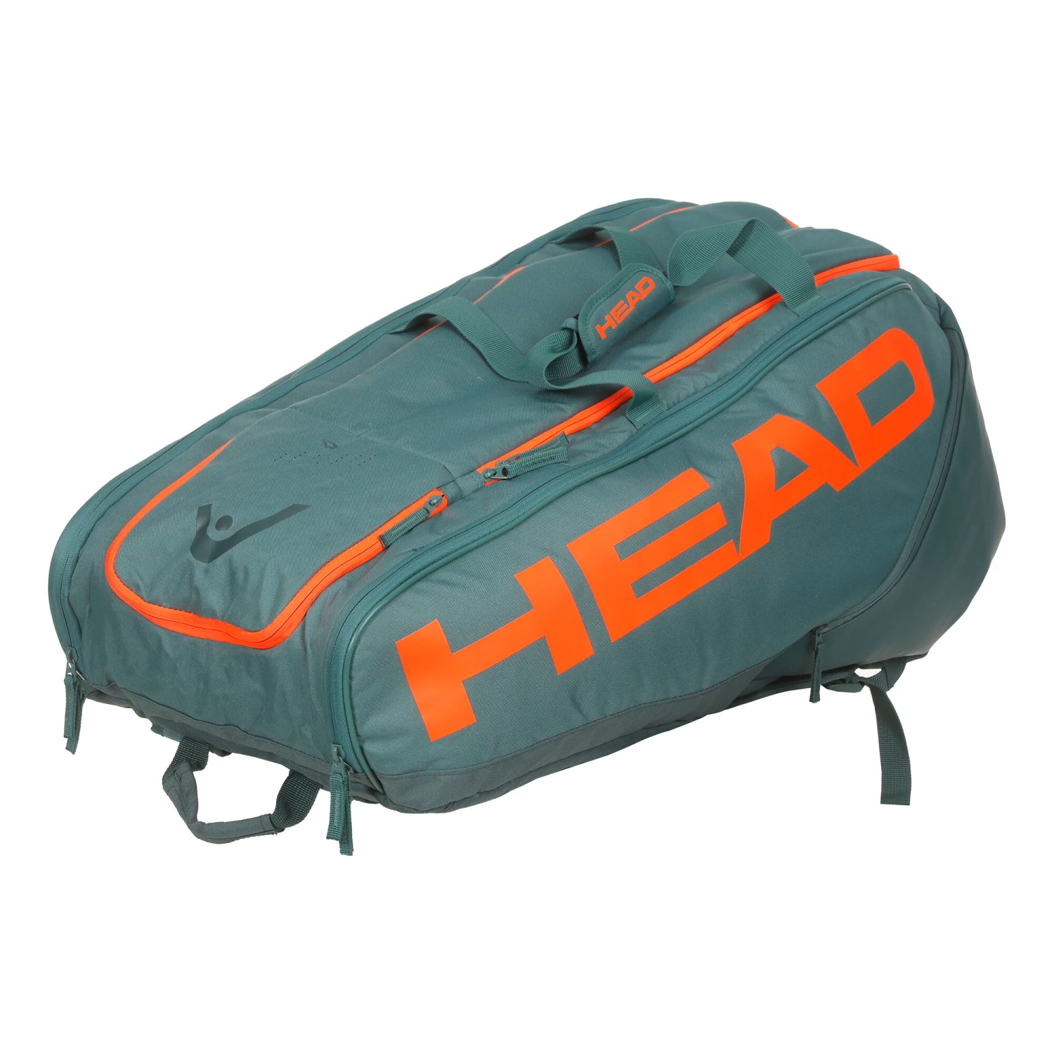 Head Pro Racquet Bag XL Schlägertasche - Grün, Orange 4 Head Pro Racquet Bag XL Schlägertasche - Grün, Orange – Bild 2
