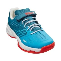 Wilson Kaos 2.5 Allcourtschuh Kinder - Blau, Weiß