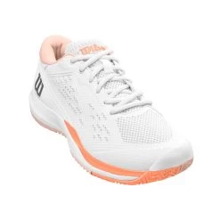 Wilson Rush Pro ACE Allcourtschuh Damen - Weiß, Orange -Tennisausrüstungs Geschäft 02548000 000