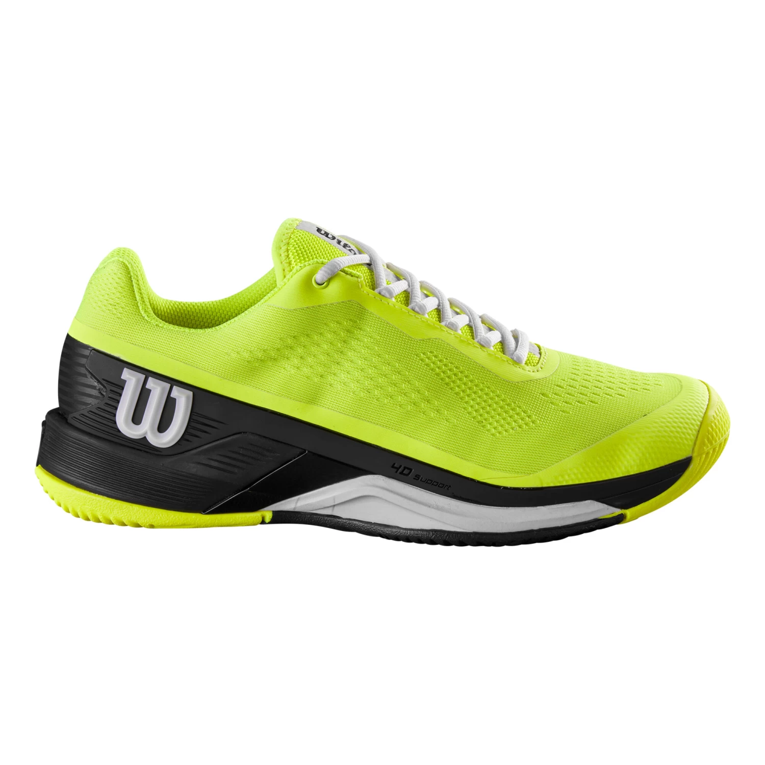 Wilson Rush Pro 4.0 Allcourtschuh Herren - Neongelb, Schwarz 3 Wilson Rush Pro 4.0 Allcourtschuh Herren - Neongelb, Schwarz
