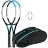 Wilson 2x Ultra 100 L V3.0 Plus Schlägertasche 2 Wilson 2x Ultra 100 L V3.0 Plus Schlägertasche -Tennisausrüstungs Geschäft 03548000 000