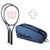 Wilson 2x Ultra 100UL V4.0 Plus Schlägertasche -Tennisausrüstungs Geschäft 03859000 000