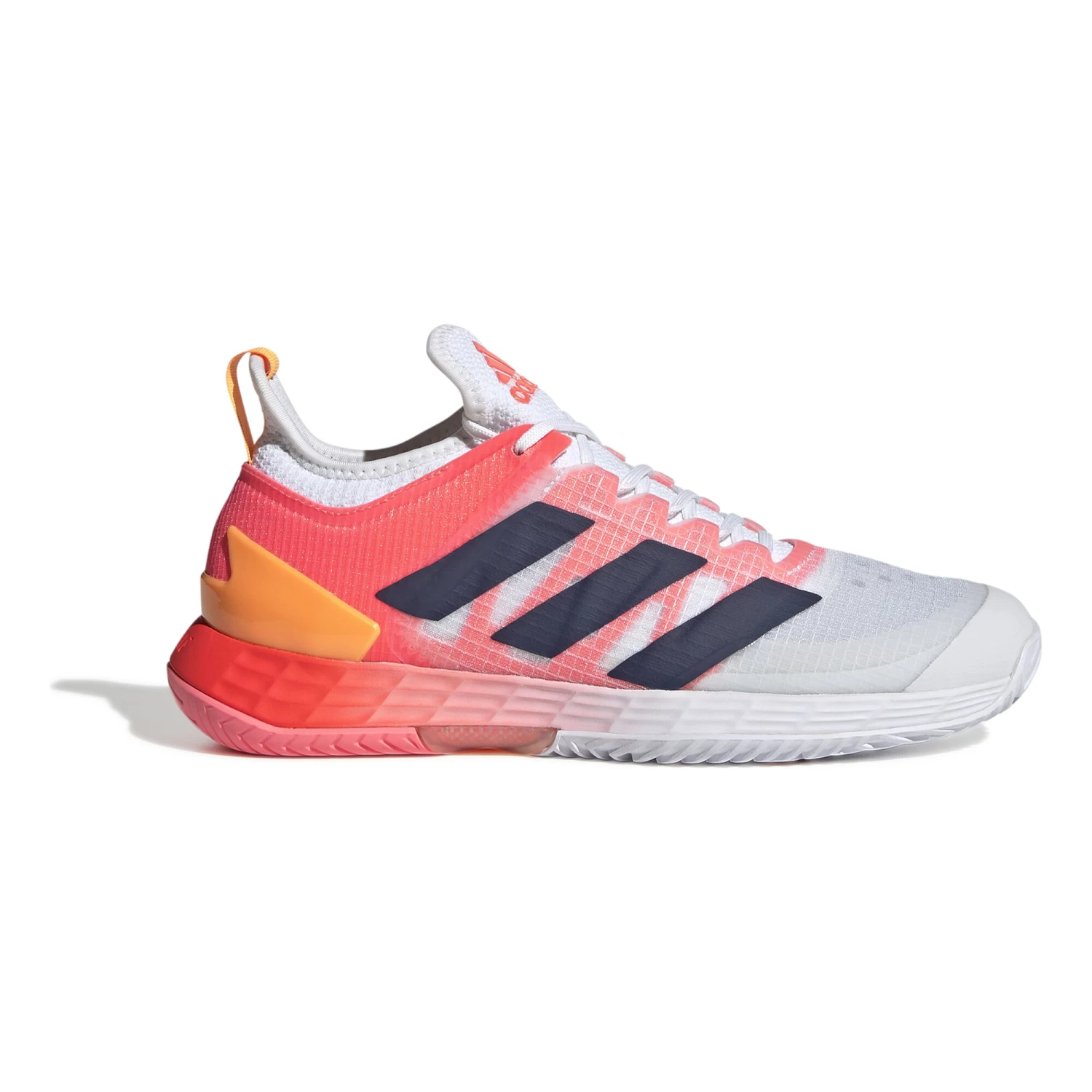 ADIDAS Adizero Ubersonic 4 Allcourtschuh Damen - Weiß, Koralle 3 ADIDAS Adizero Ubersonic 4 Allcourtschuh Damen - Weiß, Koralle