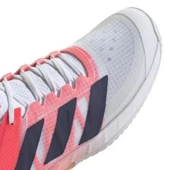 ADIDAS Adizero Ubersonic 4 Allcourtschuh Damen - Weiß, Koralle 15 ADIDAS Adizero Ubersonic 4 Allcourtschuh Damen - Weiß, Koralle -Tennisausrüstungs Geschäft 05415000 10