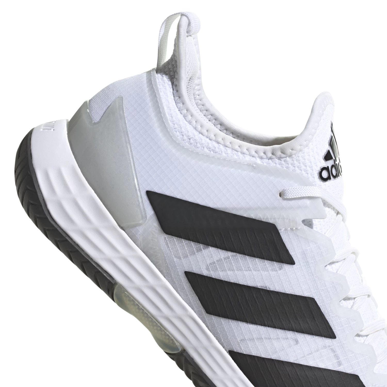 ADIDAS Adizero Ubersonic 4 Allcourtschuh Herren - Weiß, Schwarz 10 ADIDAS Adizero Ubersonic 4 Allcourtschuh Herren - Weiß, Schwarz – Bild 8