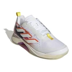 ADIDAS Avacourt Allcourtschuh Damen - Weiß, Orange -Tennisausrüstungs Geschäft 05547000 000