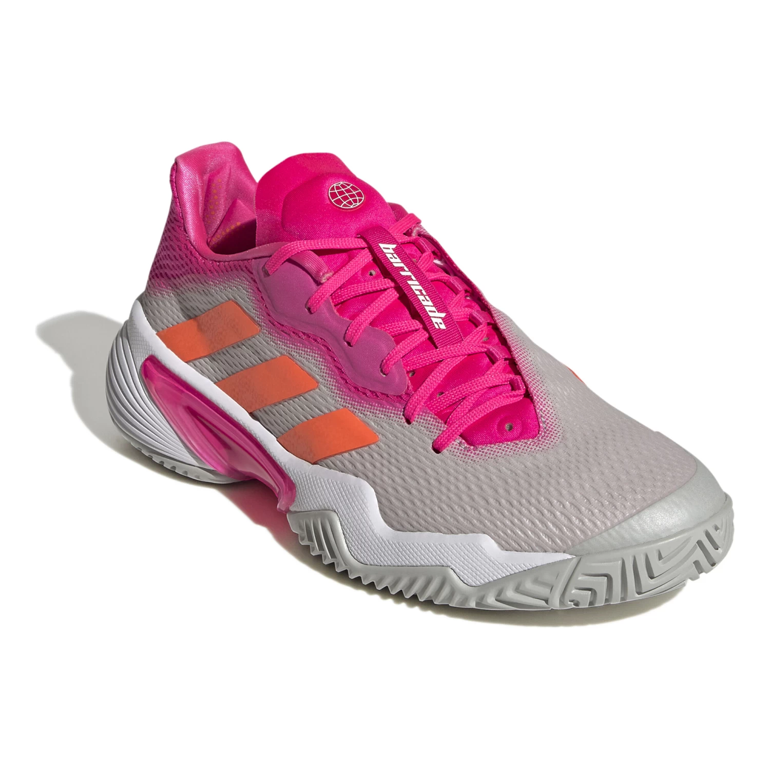 ADIDAS Barricade Allcourtschuh Damen - Hellgrau, Pink 10 ADIDAS Barricade Allcourtschuh Damen - Hellgrau, Pink – Bild 8