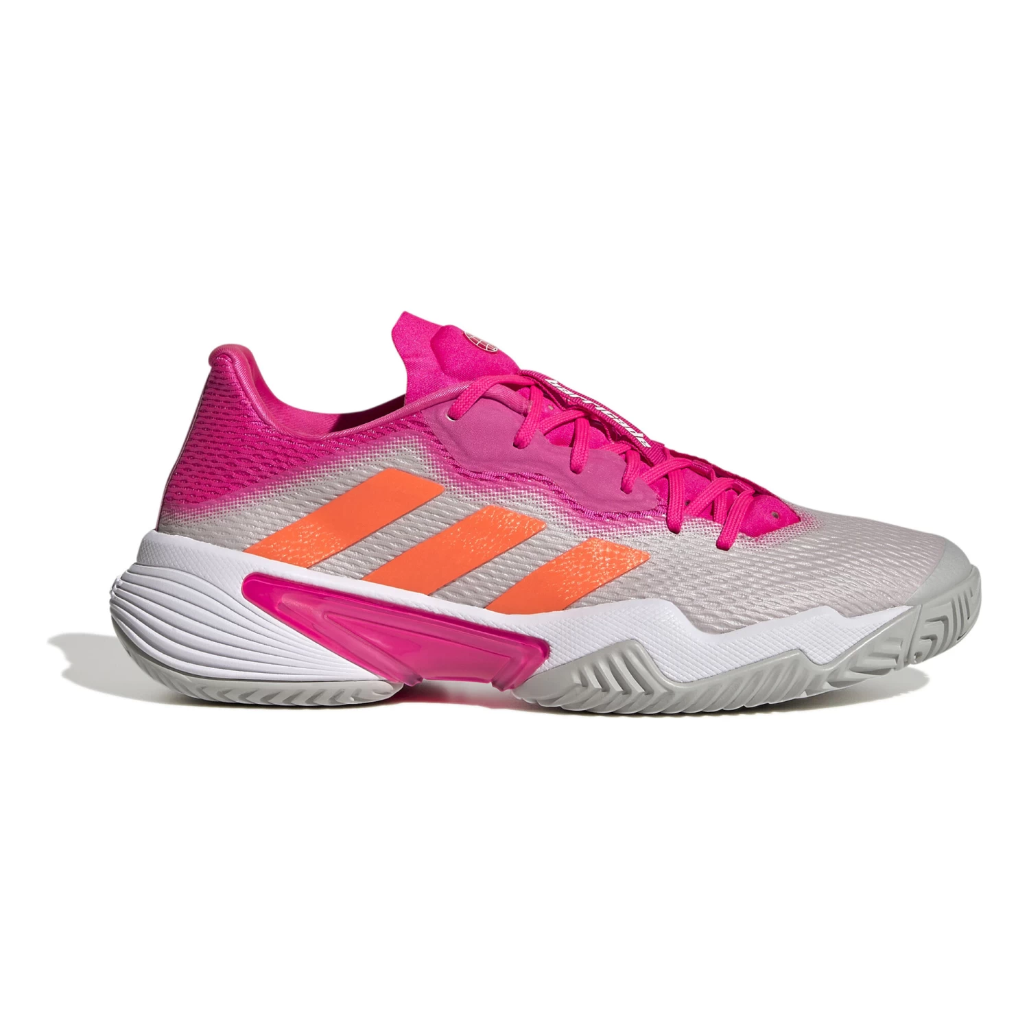 ADIDAS Barricade Allcourtschuh Damen - Hellgrau, Pink 4 ADIDAS Barricade Allcourtschuh Damen - Hellgrau, Pink – Bild 2