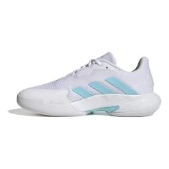 ADIDAS CourtJam Control Teppichschuh Damen - Weiß, Türkis -Tennisausrüstungs Geschäft 05588000 0 3