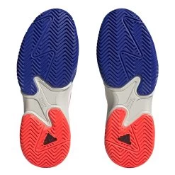 ADIDAS Barricade Allcourtschuh Herren - Weiß, Blau