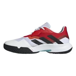 ADIDAS CourtJam Control Allcourtschuh Herren - Weiß, Rot