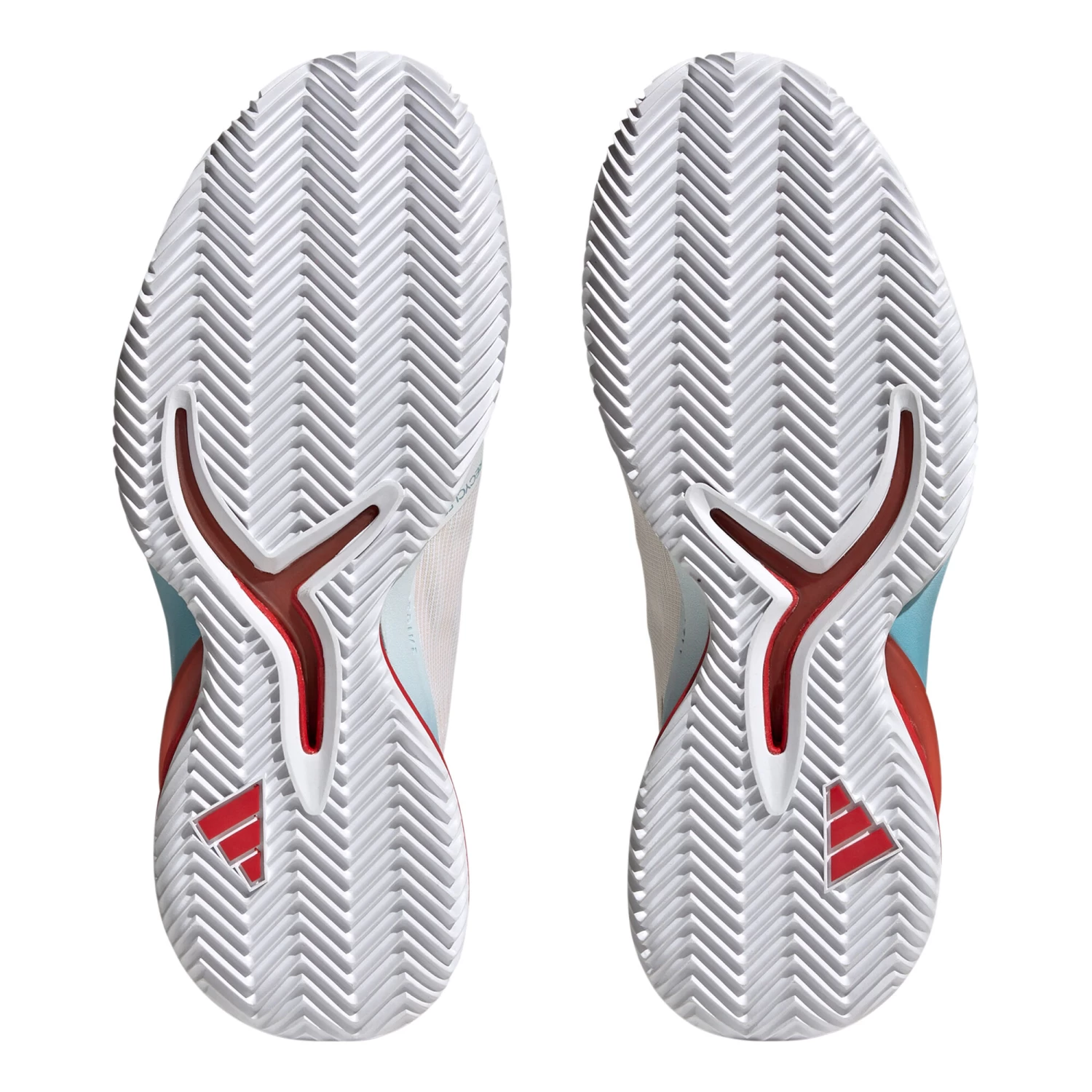 ADIDAS Adizero Cybersonic Sandplatzschuh Damen - Weiß, Orange 6 ADIDAS Adizero Cybersonic Sandplatzschuh Damen - Weiß, Orange – Bild 4