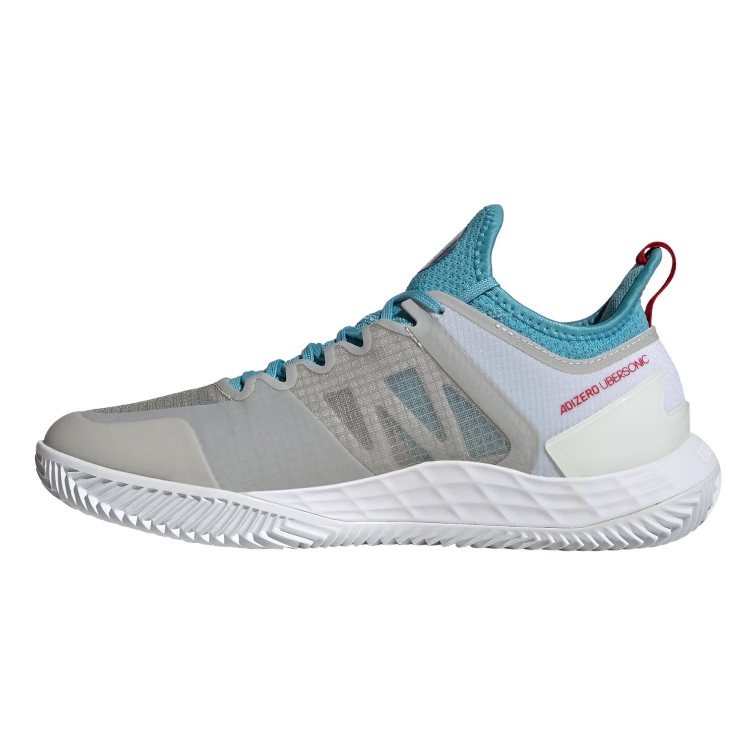 ADIDAS Adizero Ubersonic 4 Sandplatzschuh Damen - Grau, Türkis 4 ADIDAS Adizero Ubersonic 4 Sandplatzschuh Damen - Grau, Türkis – Bild 2