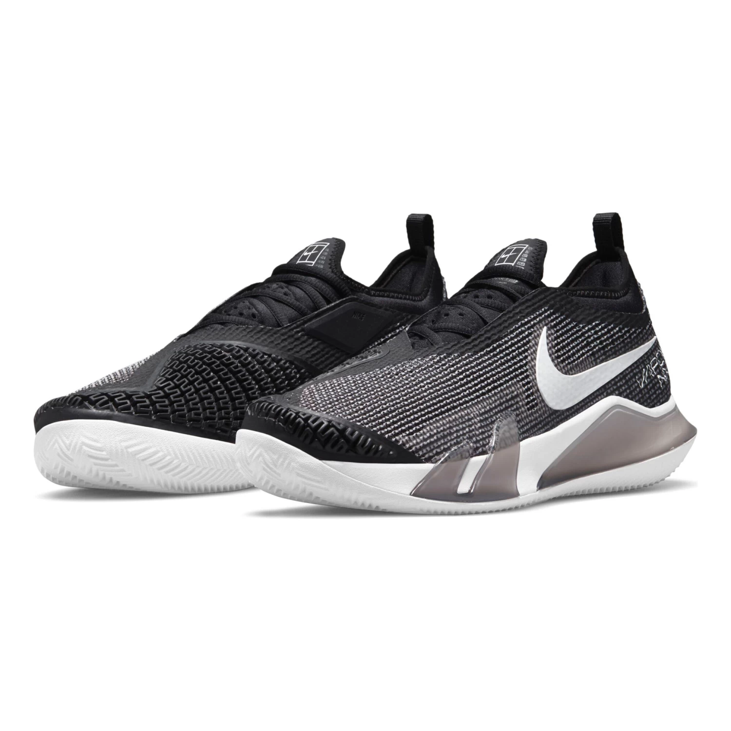 Nike React Vapor NXT Sandplatzschuh Herren - Schwarz, Weiß 7 Nike React Vapor NXT Sandplatzschuh Herren - Schwarz, Weiß – Bild 5