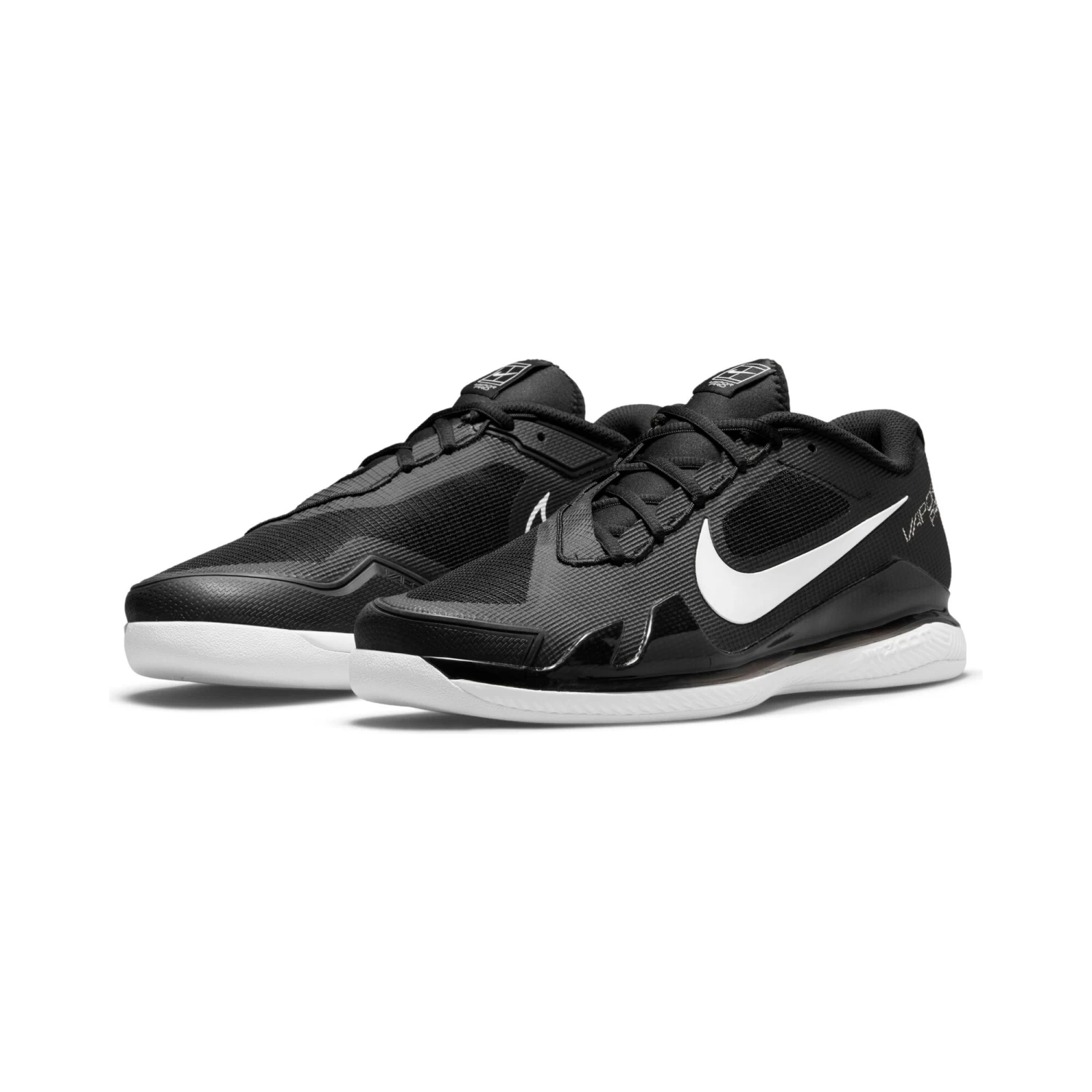 Nike Air Zoom Vapor Pro Teppichschuh - Schwarz, Weiß 7 Nike Air Zoom Vapor Pro Teppichschuh - Schwarz, Weiß – Bild 5