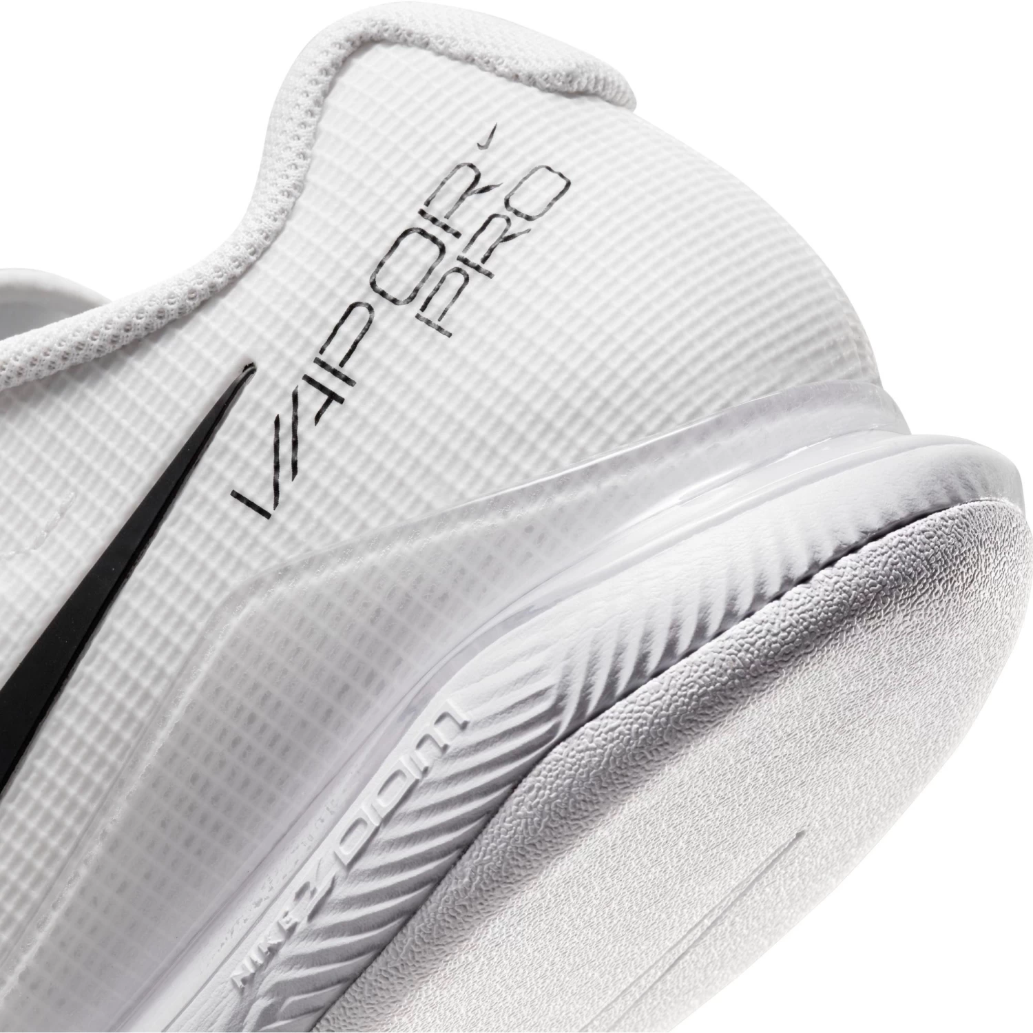Nike Air Zoom Vapor Pro Teppichschuh - Weiß, Schwarz 4 Nike Air Zoom Vapor Pro Teppichschuh - Weiß, Schwarz – Bild 2