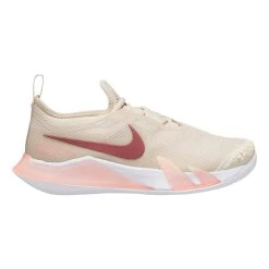 Nike Court Vapor React NXT Sandplatzschuh Damen - Beige, Rot -Tennisausrüstungs Geschäft 16584000 0 1