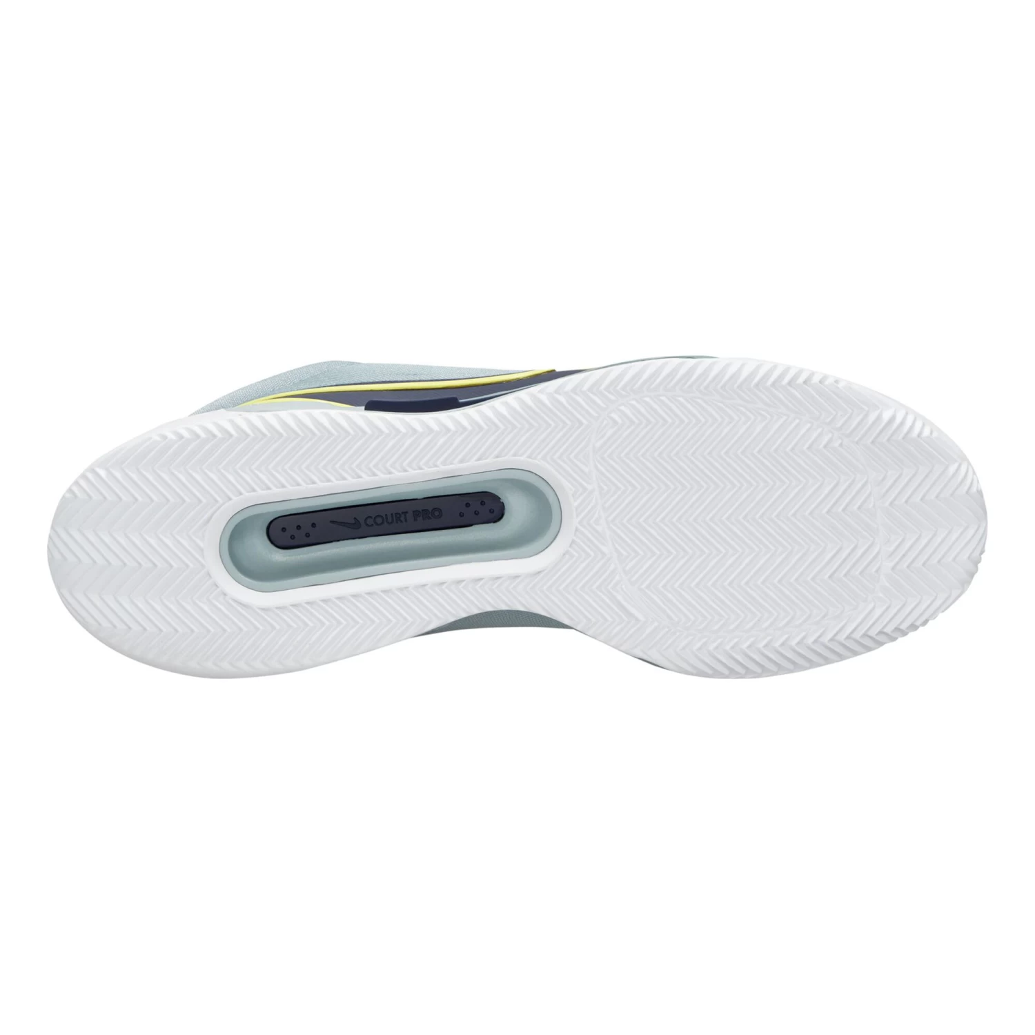 Nike Court Zoom Pro Sandplatzschuh Damen - Hellblau, Gelb 3 Nike Court Zoom Pro Sandplatzschuh Damen - Hellblau, Gelb