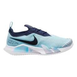 Nike React Vapor NXT Allcourtschuh Damen - Hellblau, Dunkelblau -Tennisausrüstungs Geschäft 16722000 0 1