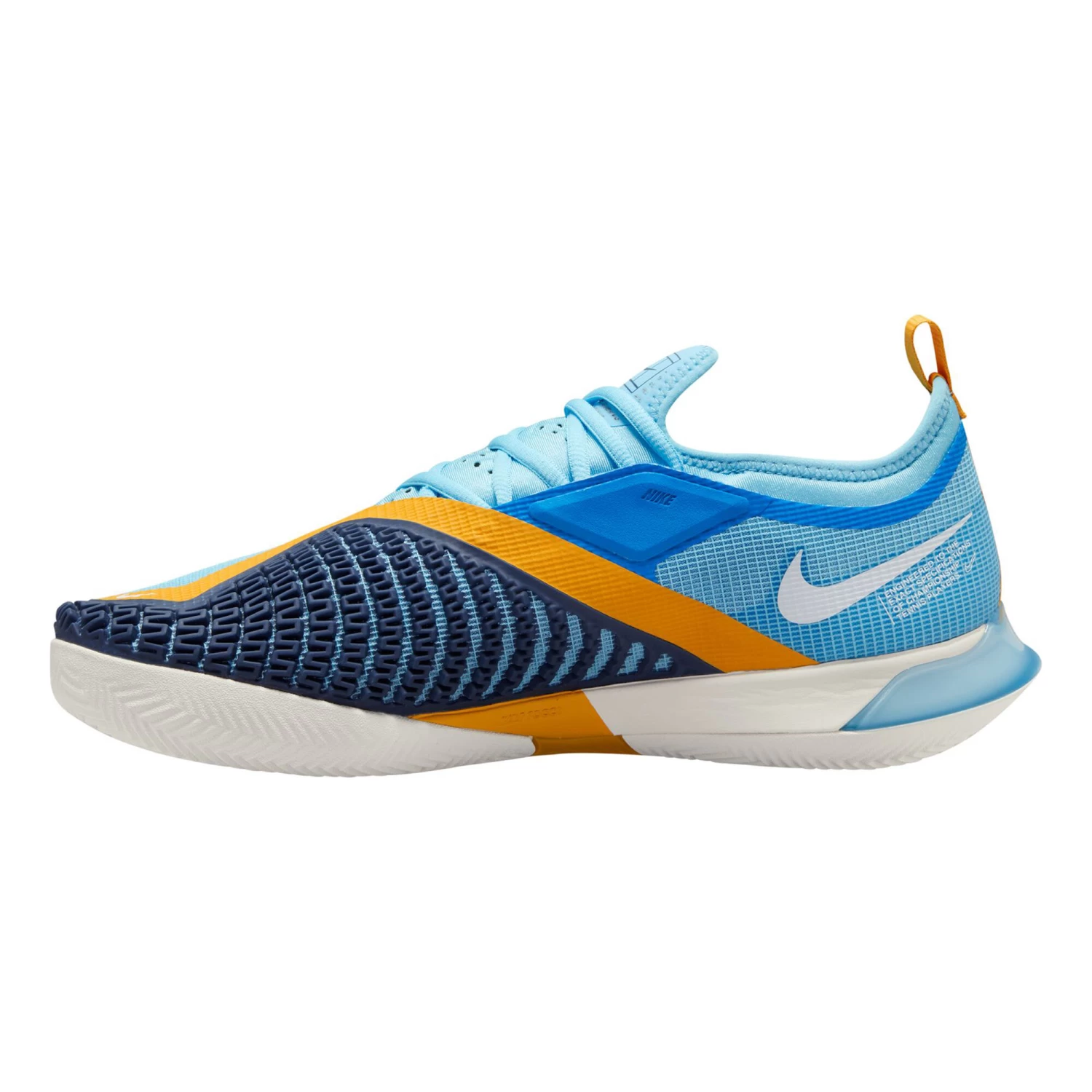 Nike React Vapor NXT Sandplatzschuh Herren - Hellblau, Dunkelblau 5 Nike React Vapor NXT Sandplatzschuh Herren - Hellblau, Dunkelblau – Bild 3