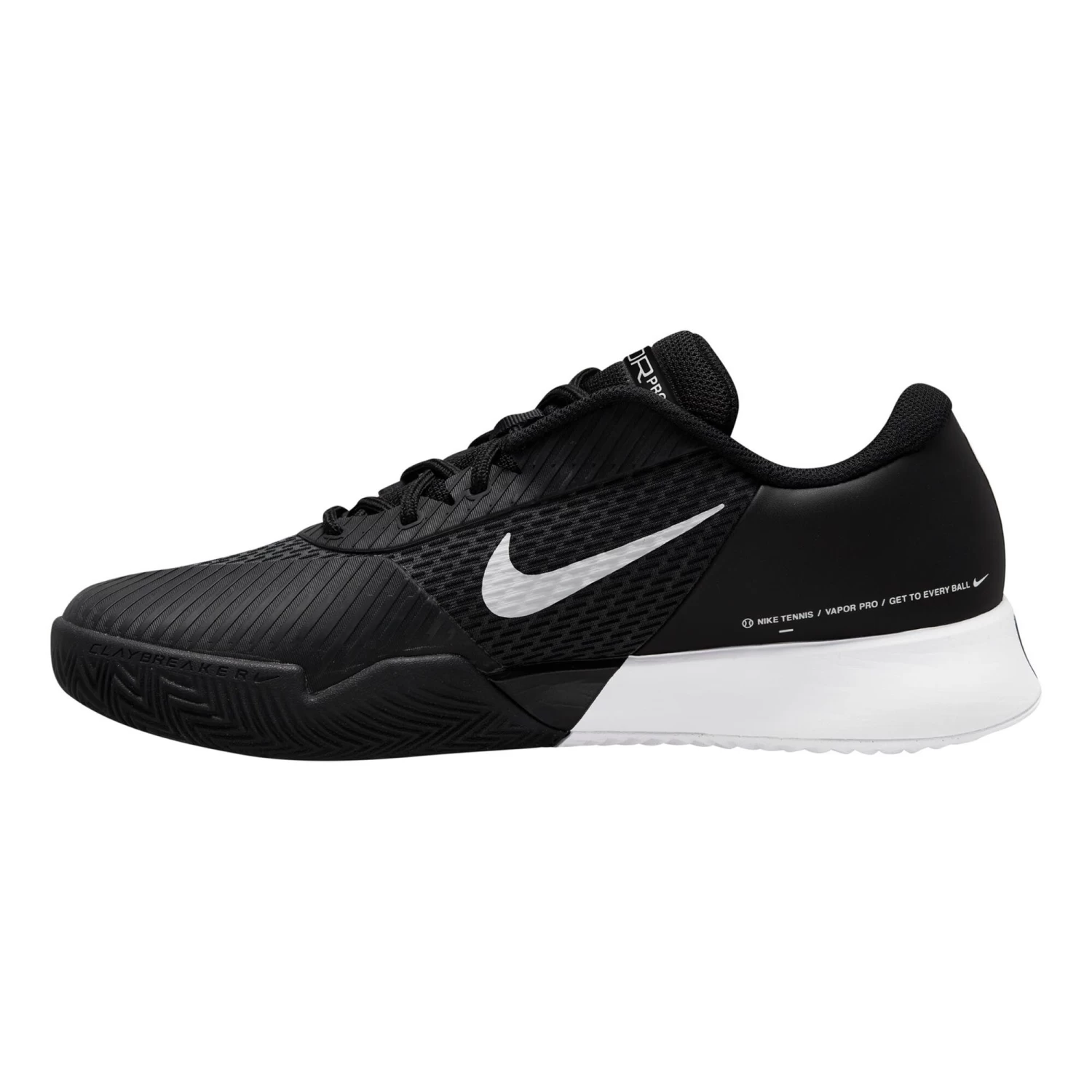 Nike Air Zoom Vapor Pro 2 Sandplatzschuh Herren - Schwarz, Weiß 4 Nike Air Zoom Vapor Pro 2 Sandplatzschuh Herren - Schwarz, Weiß – Bild 2